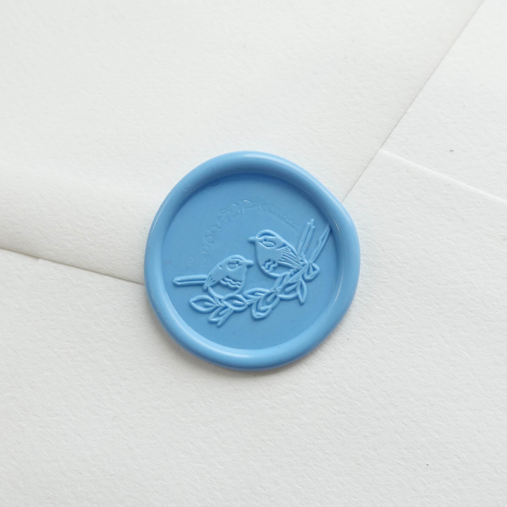 Fairy Wrens Bird wax seal stamp, wax seal kit or stamp head