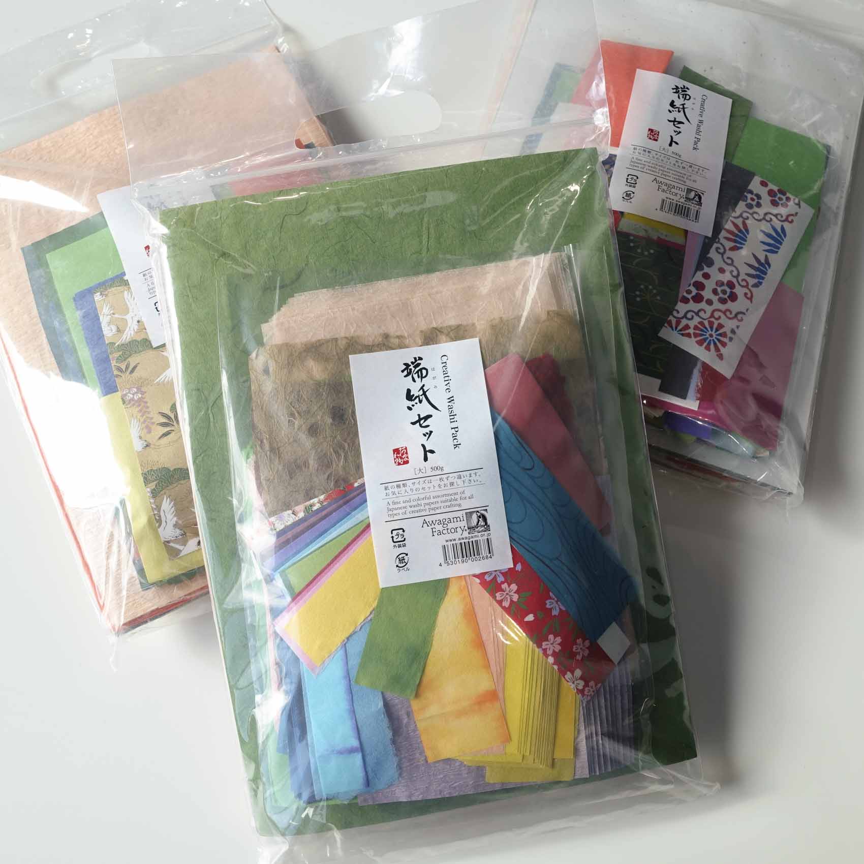 Awagami Factory Creative Washi Paper Pack 500g