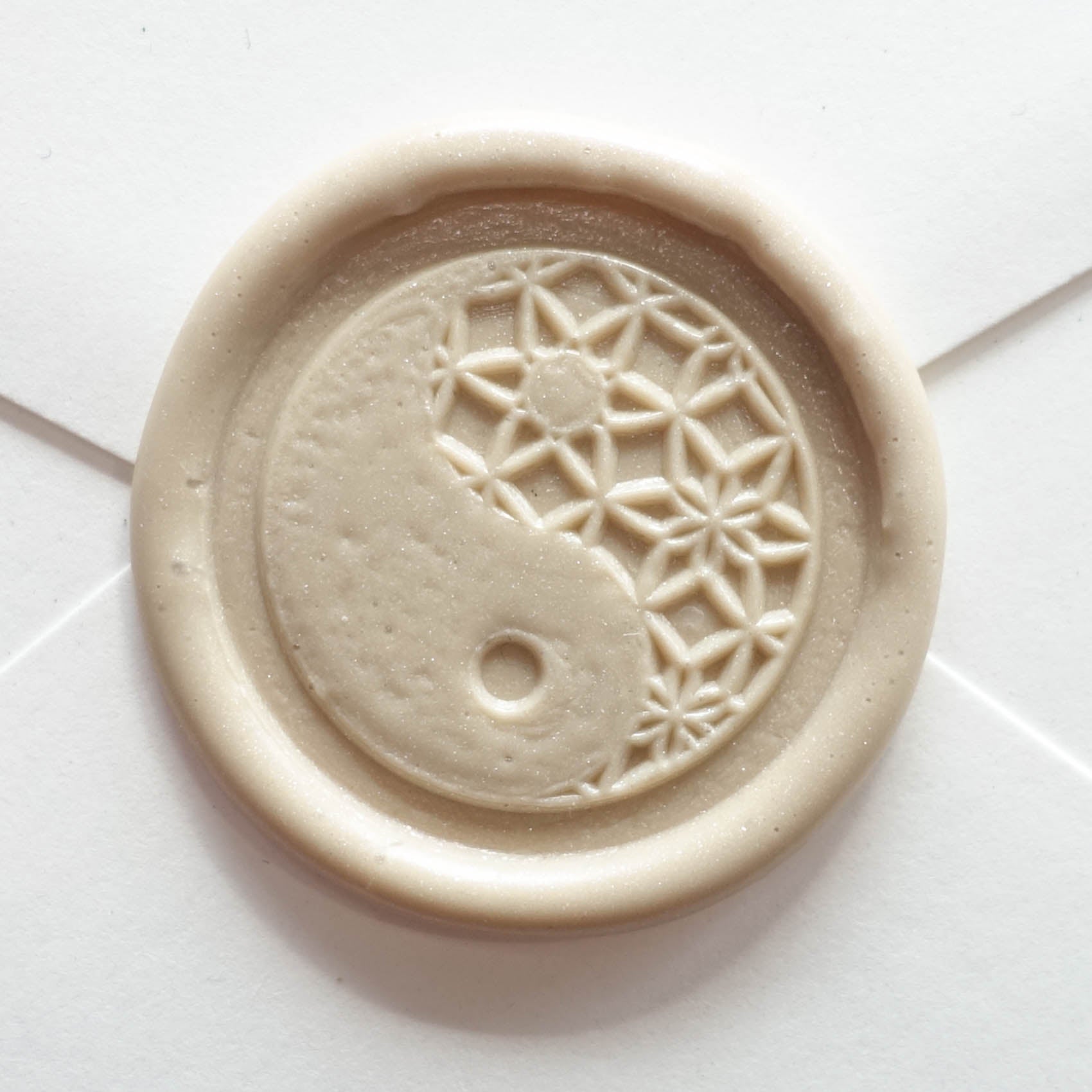 yin and yang wax seal stamp fiona ariva australia