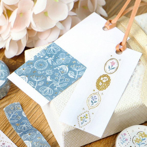 Flower Brooch | Washi Tape | BGM
