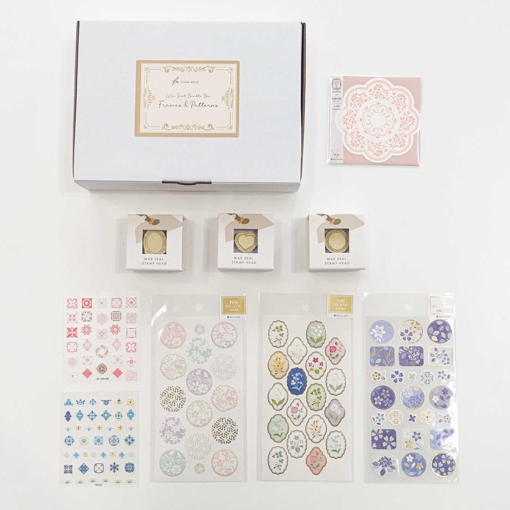 Frames & Patterns Wax Seal Bundle Box