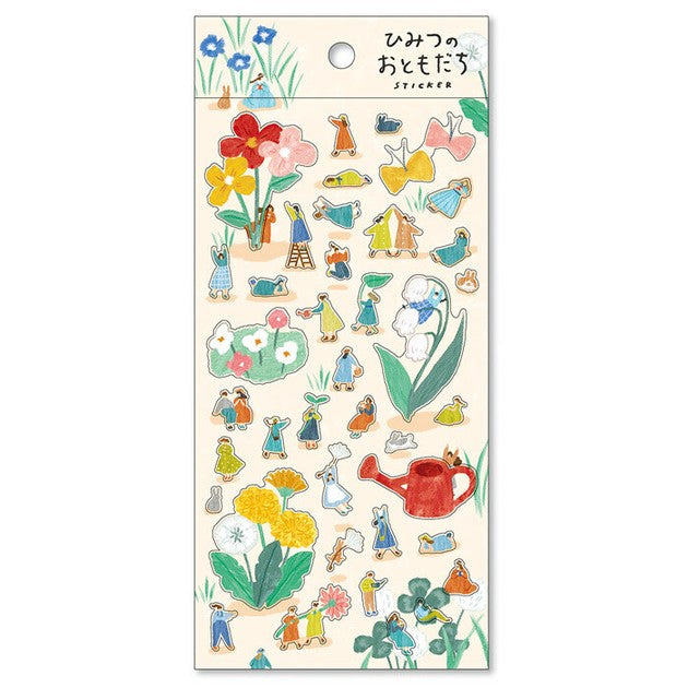 Picking Flowers Gardening | Little People 'Secret Friends' Stickers Sheet