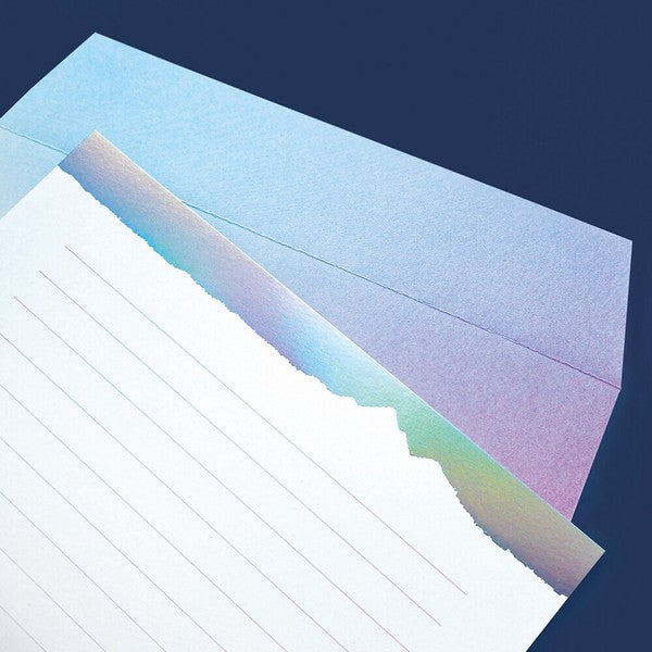 nordlys pastel holographic letter writing set