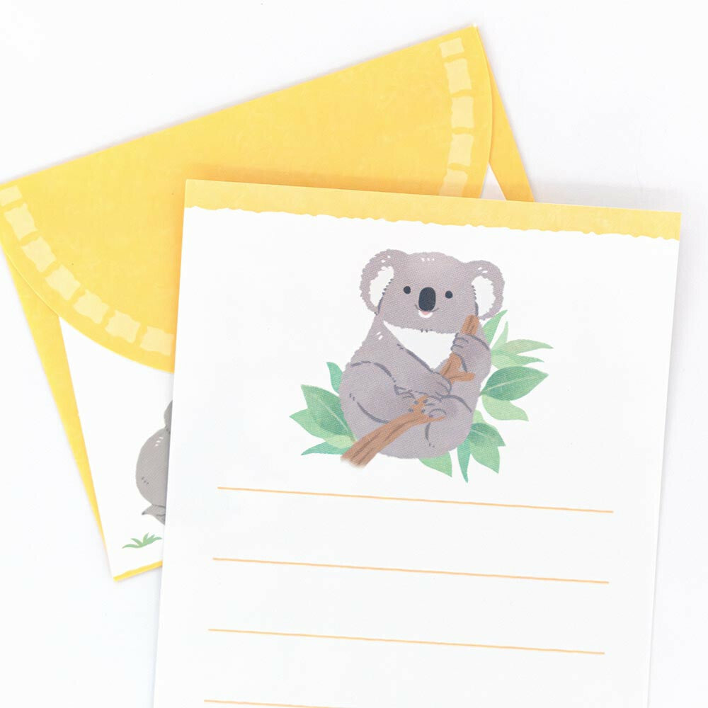 Koala | Mini Letter Writing Set | ZOOm in Animals