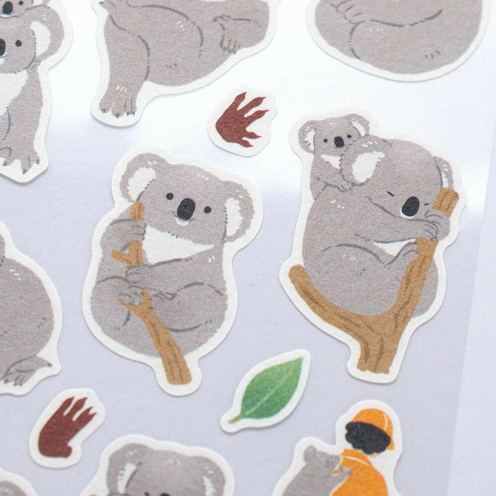 Koala | Sticker Sheet | ZOOm in Animals