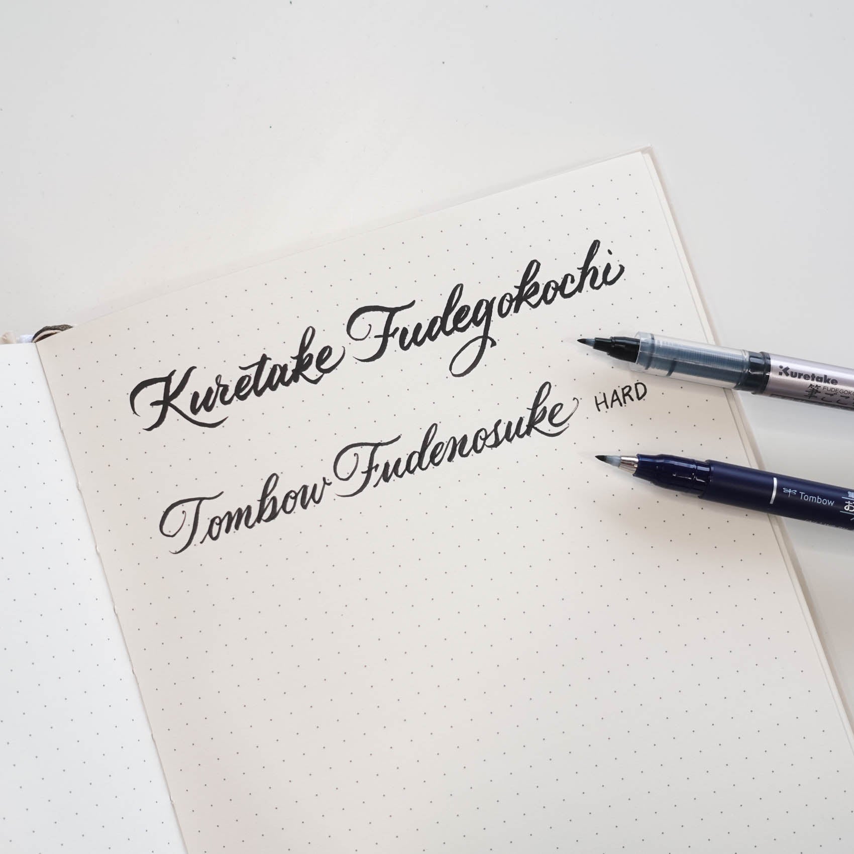 Kuretake Fudegokochi Brush Pen Black