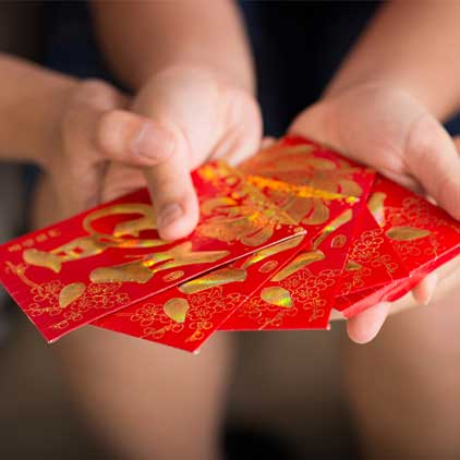 Lucky Red Pocket - Lunar New Year Scratchie Card - Free Gift