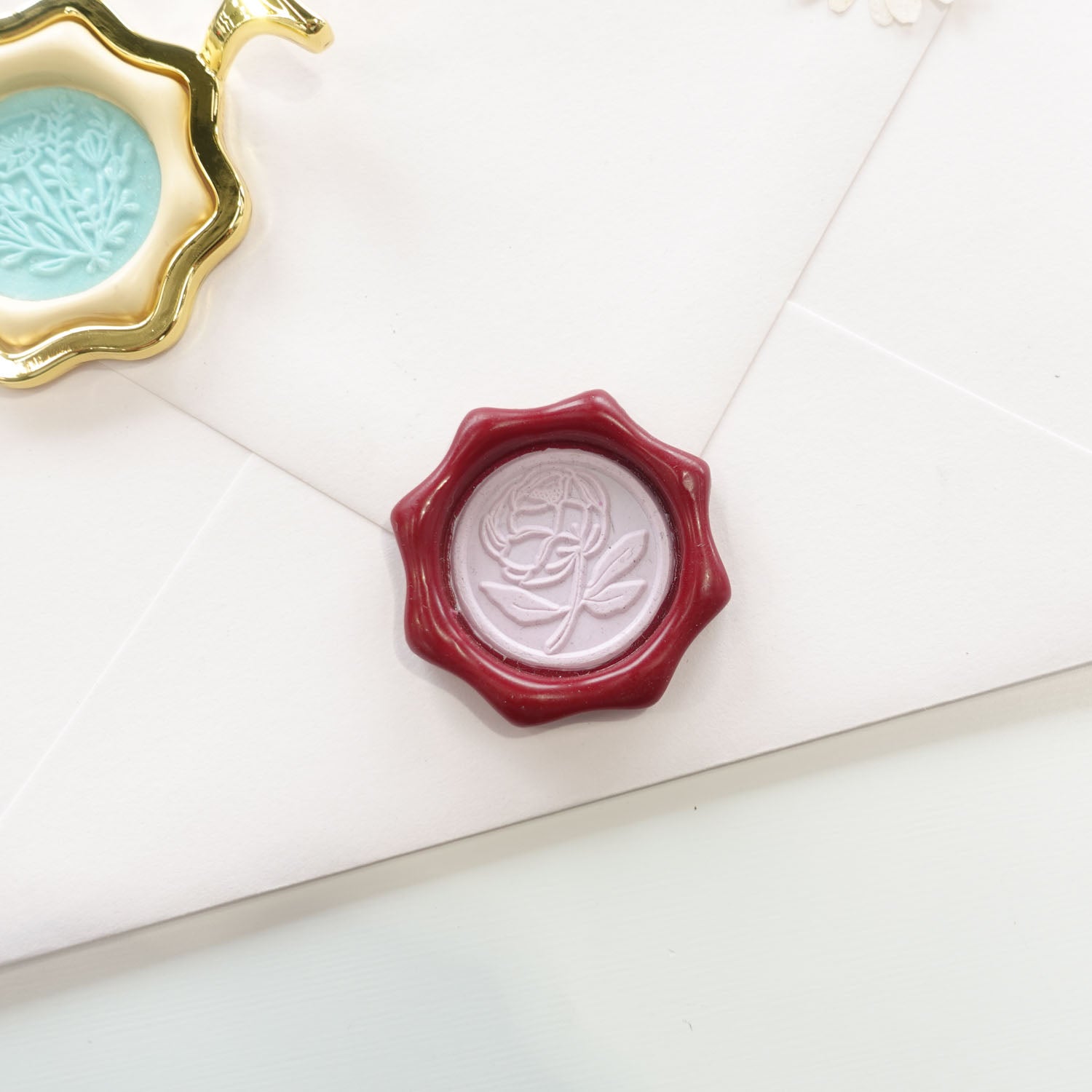 Wax Seal Metal Ring Mould - Medallion