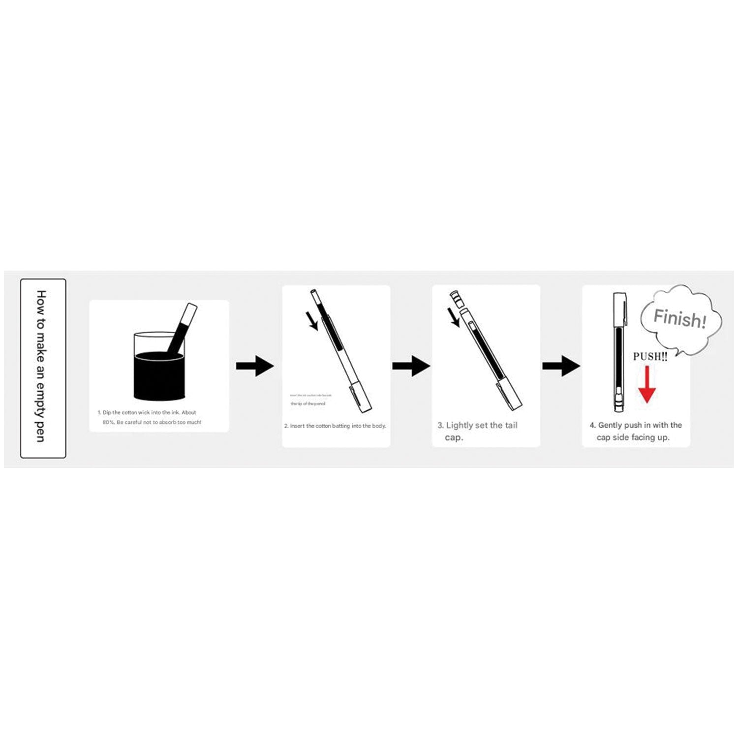Kuretake Karappo - Add Your Own Ink - 0.25mm Extra Fine Pen