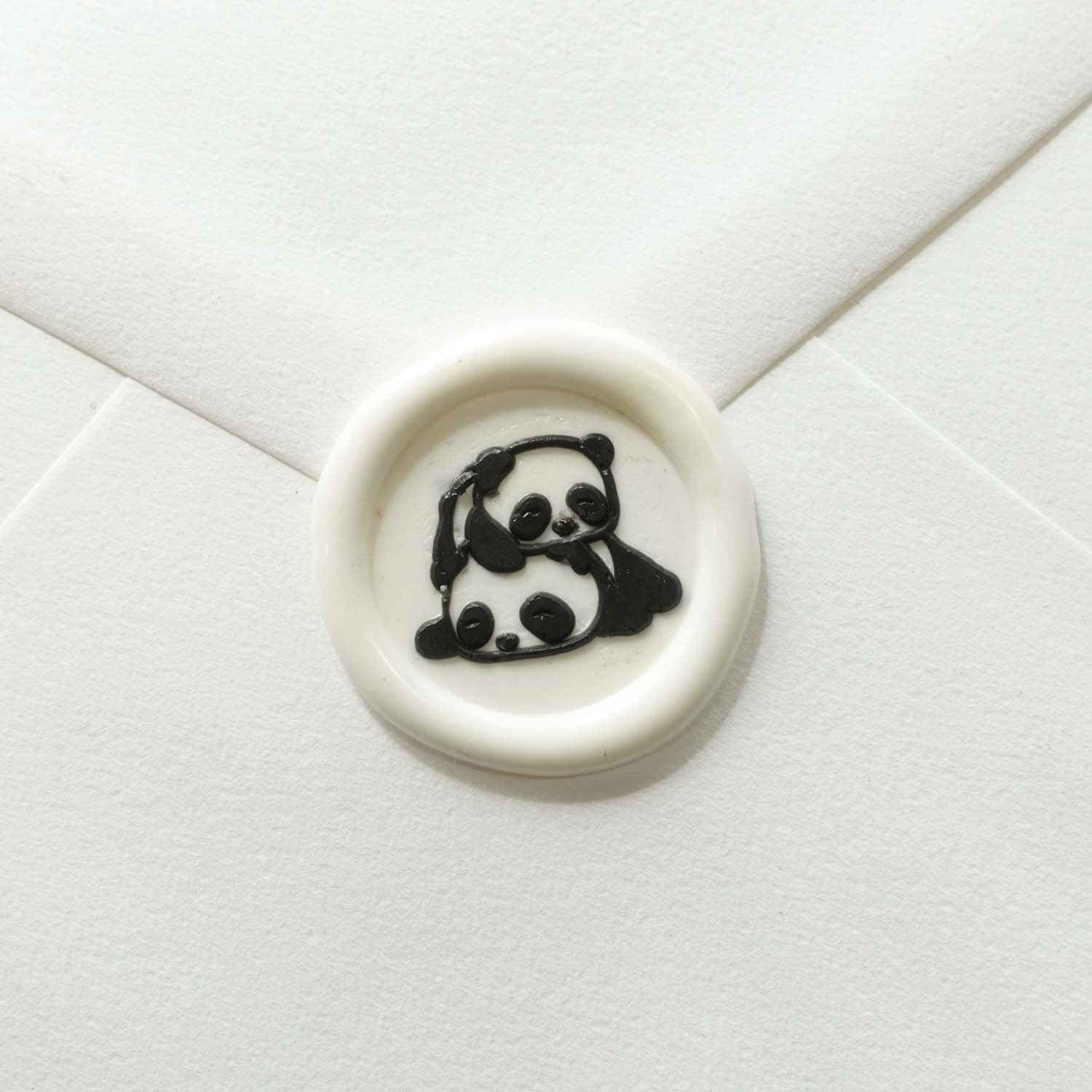 Panda wax seal stamp, wax seal kit or stamp head fiona ariva australia
