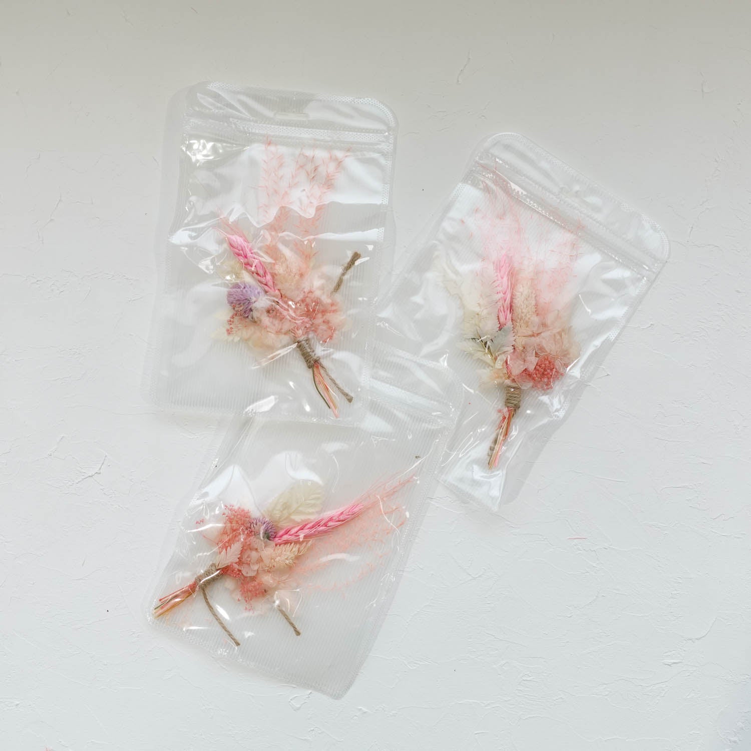 pink dried flower posy boutonniere wedding wax seal fiona ariva australia pink hydrangeas