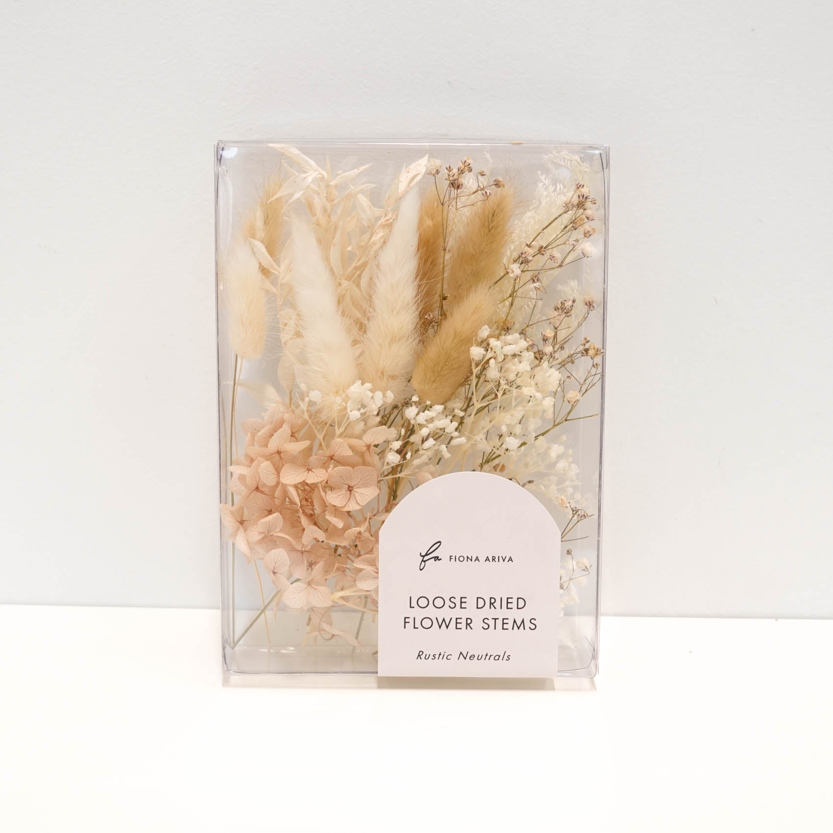 Loose Dried Flower Bunches - Rustic Neutrals Mix for wedding envelope invitations and wax seals australia