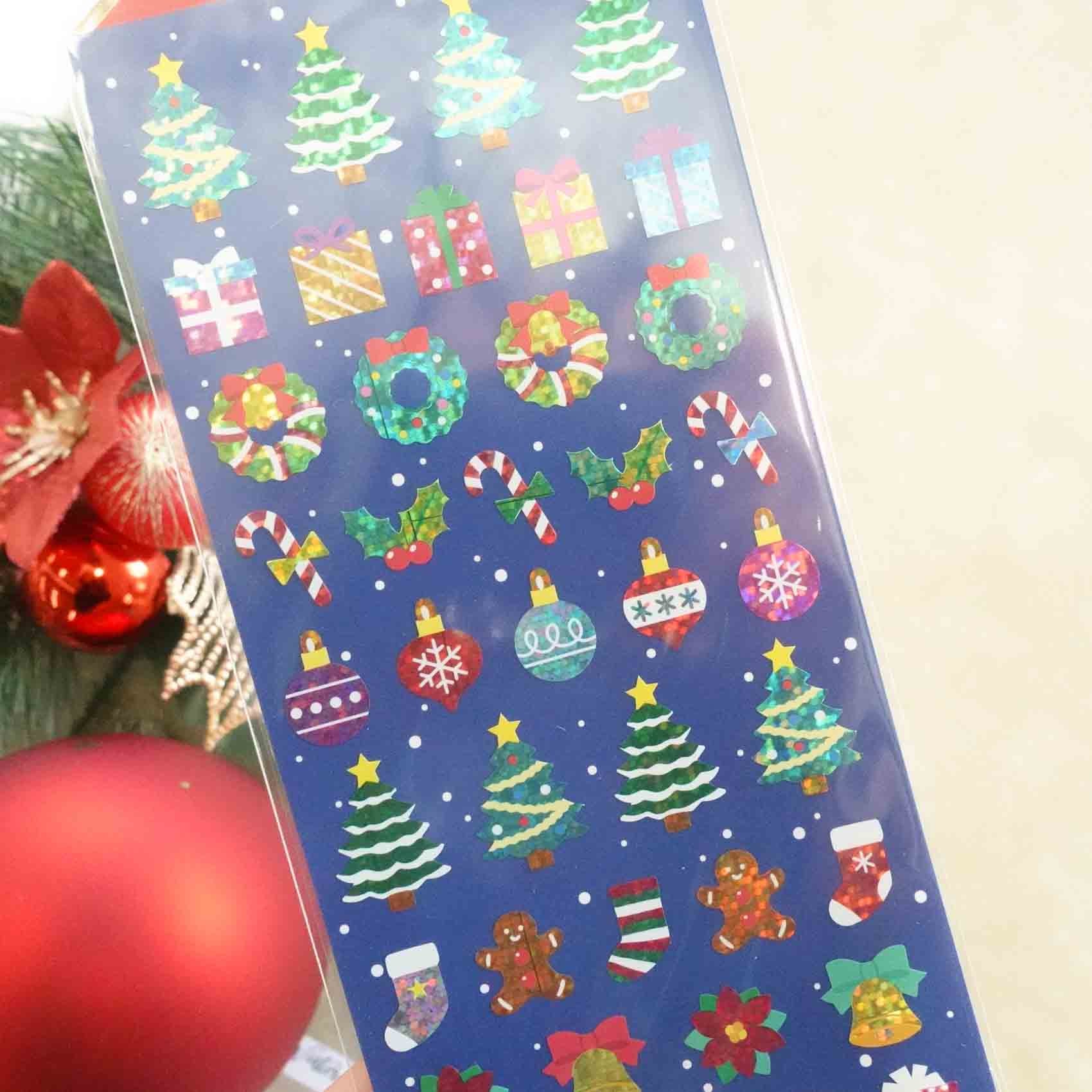 Santa & Snow | Winter Selection | Christmas Stickers Sheet