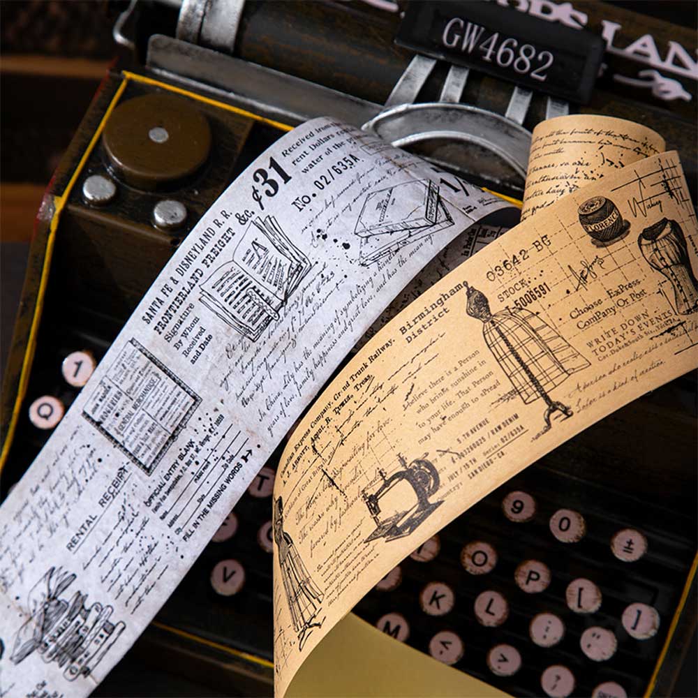 Sewing Drafts 'Fragment of Manuscript' Kraft Tape