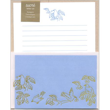 Sucre Letter Writing Set | Blue Bird