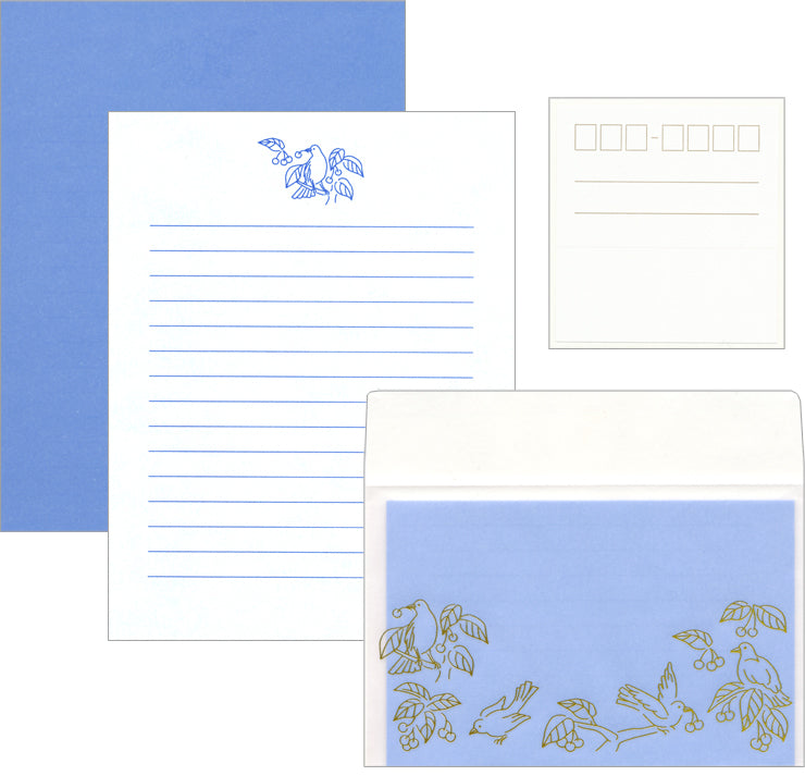 Sucre Letter Writing Set | Blue Bird