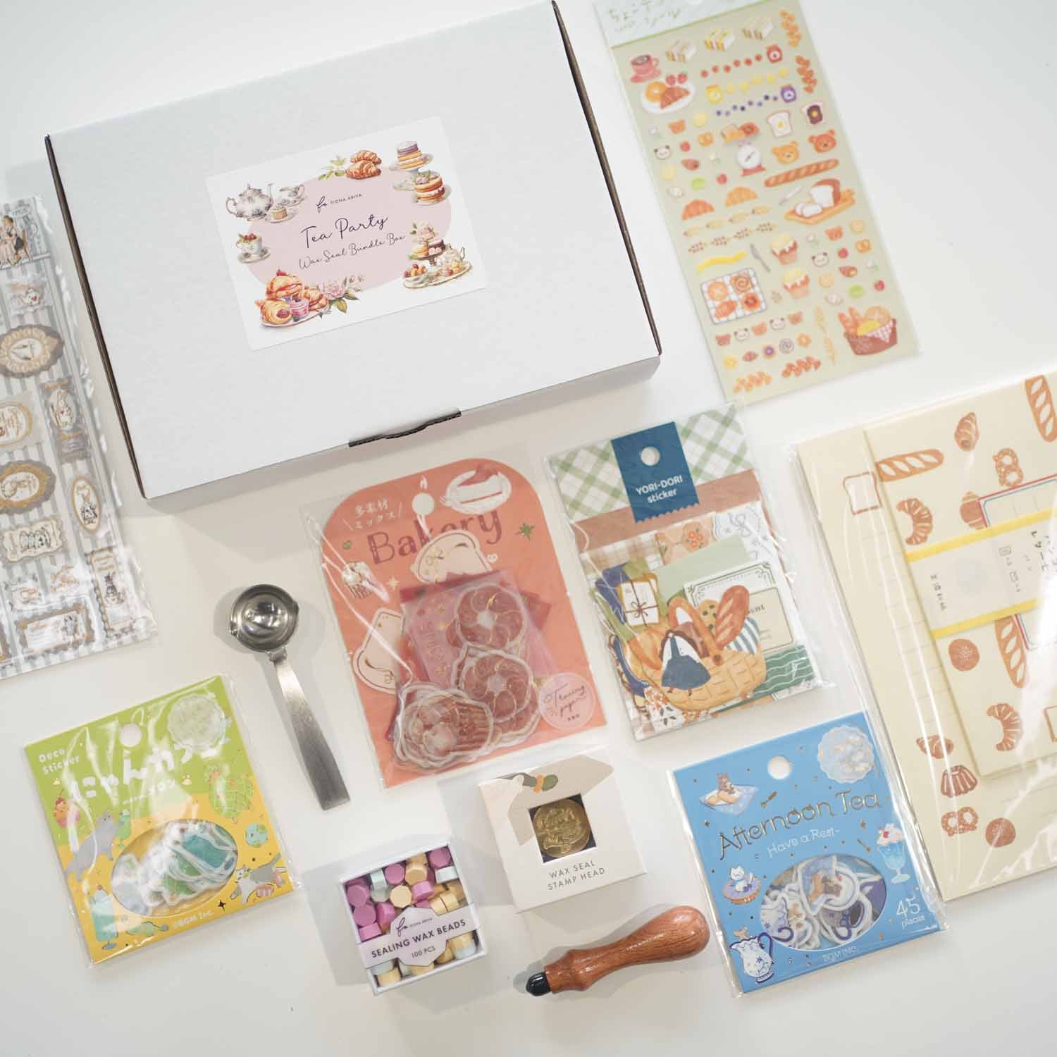 Tea Party Bundle Box (Wax Seals & Paper Goods)