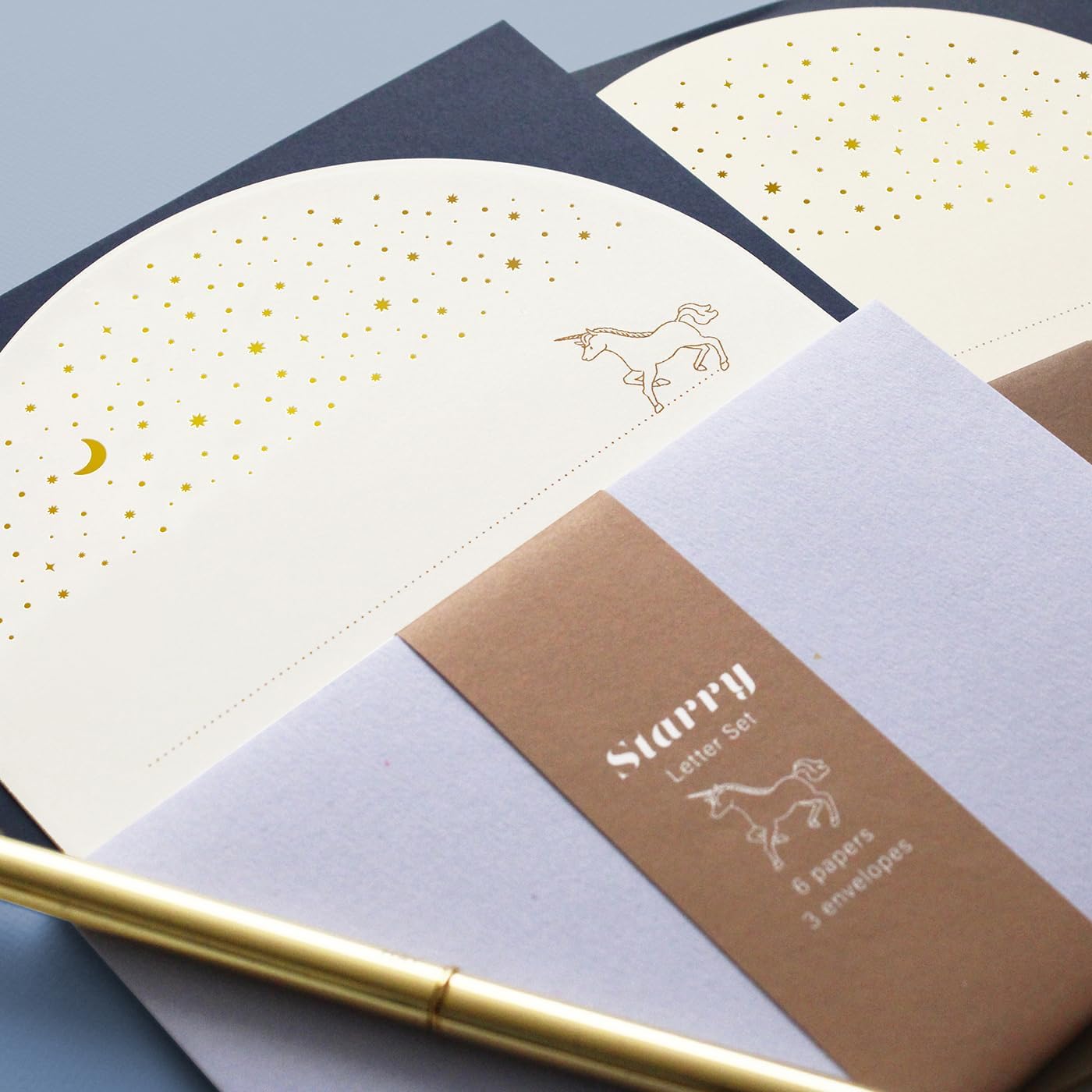 Unicorn | Starry Arched Letter Writing Set
