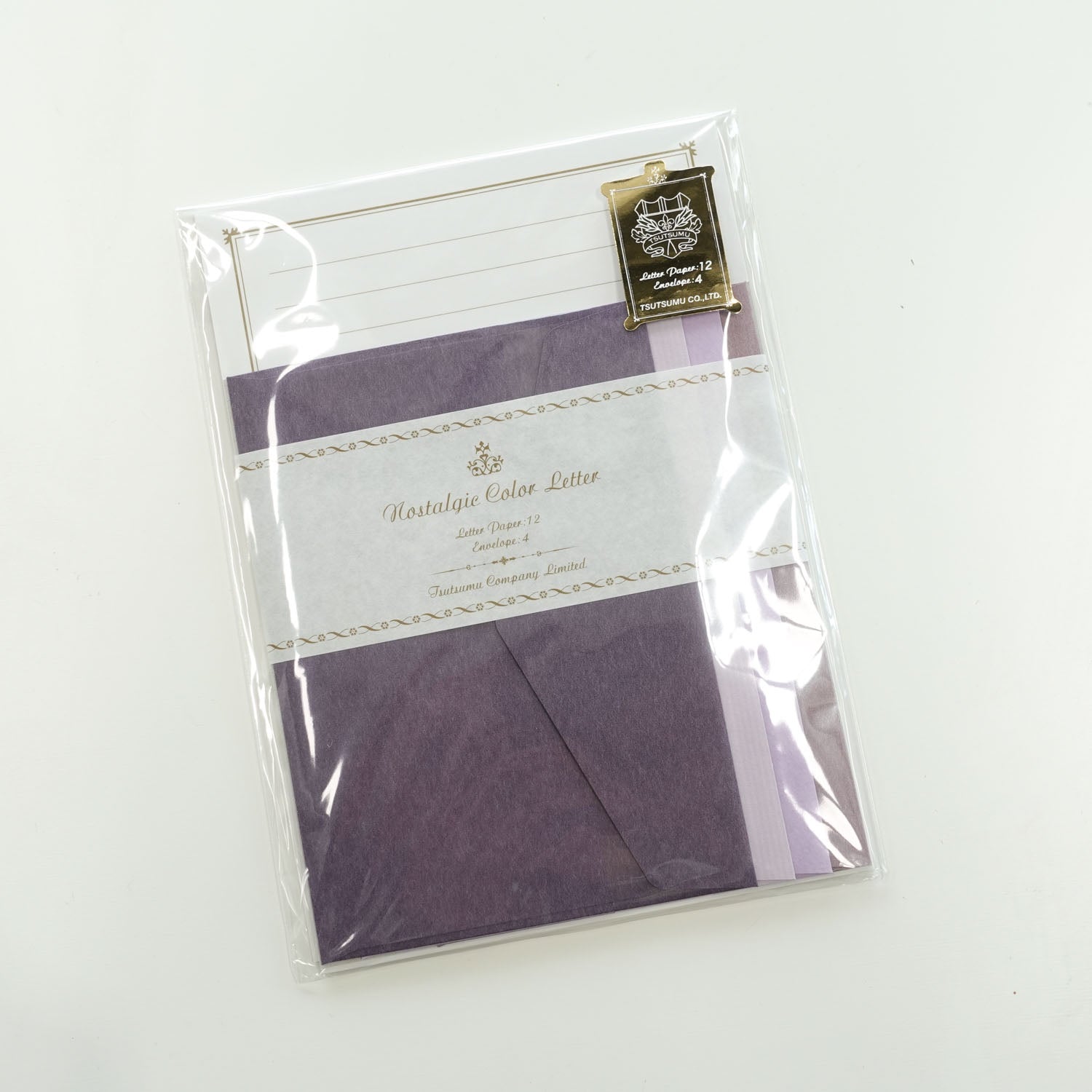 Violet | 'Nostalgic Color Letter' Letter Writing Set
