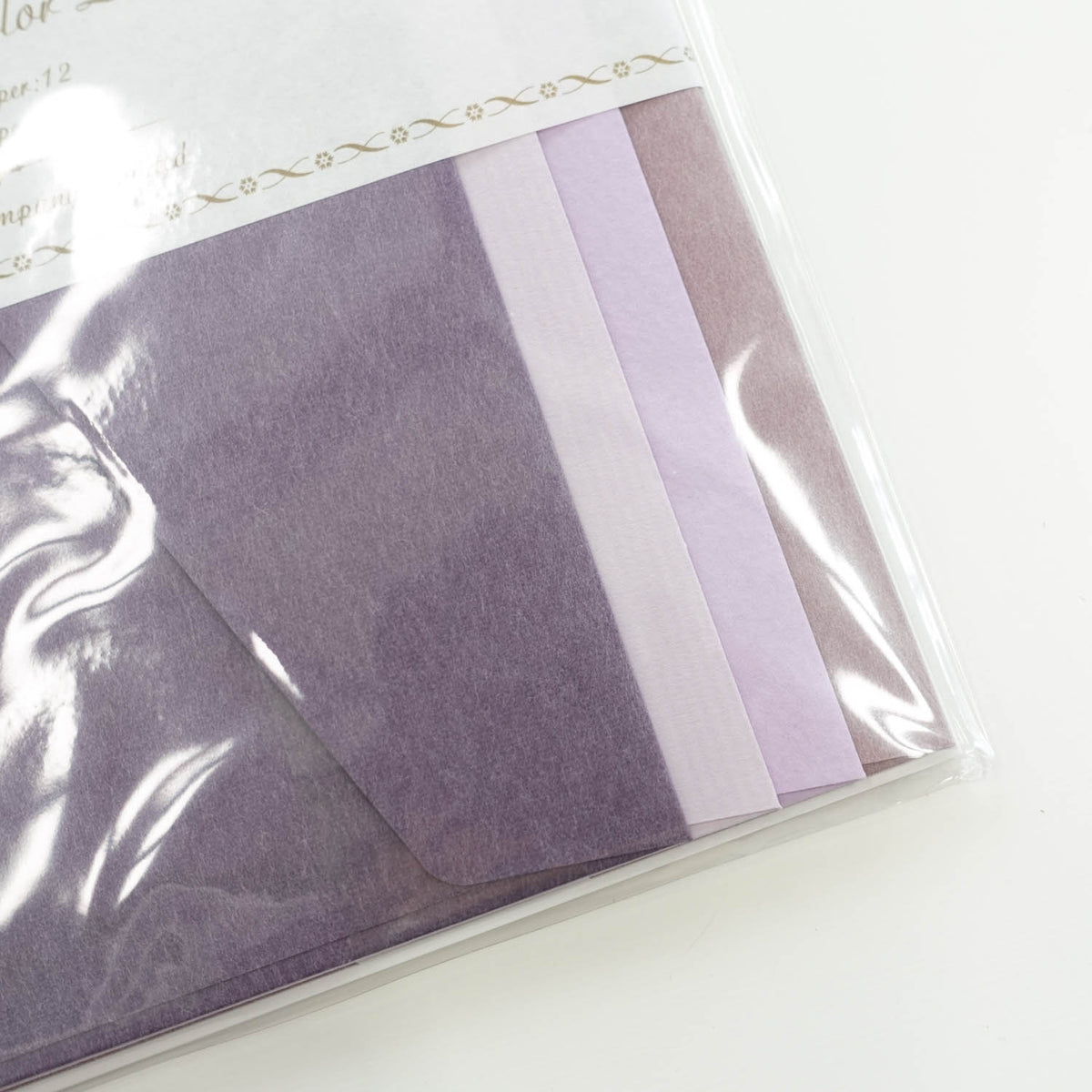 Writing Guidelines Violet Violet | 'Nostalgic Color Letter' Letter Writing Set