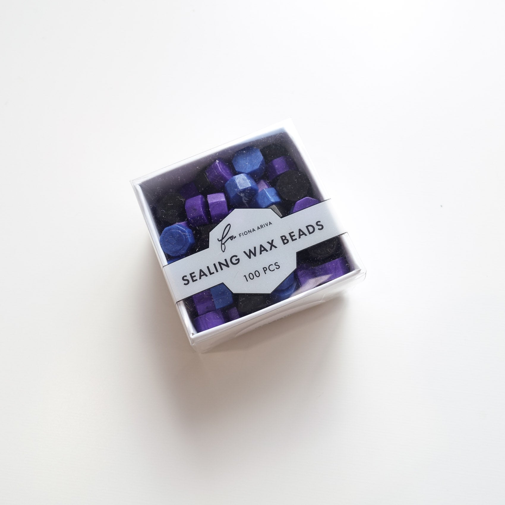 galaxy wax seal beads colour mix purple blue black sealing wax fiona ariva australia