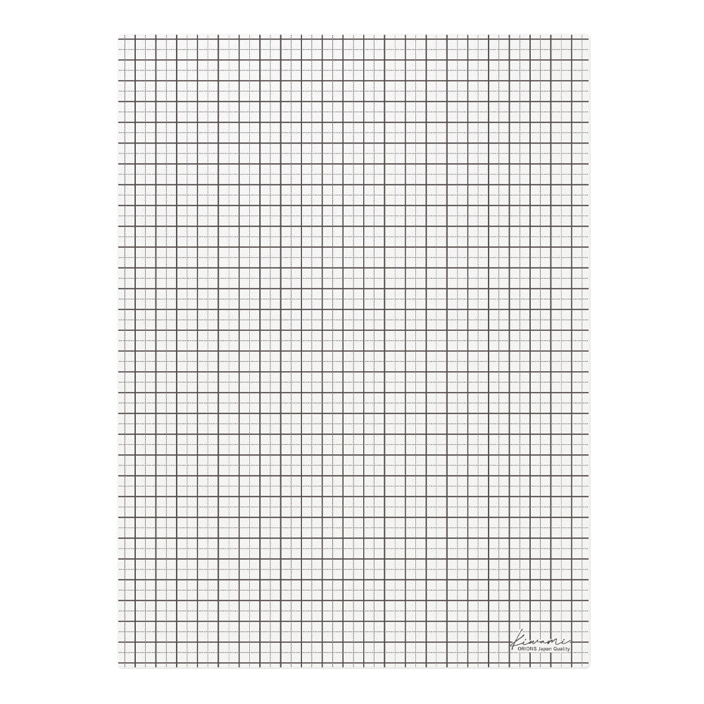 White Writing Mat Size A4+ (with Grid) | Kyoei Orions Kiwami