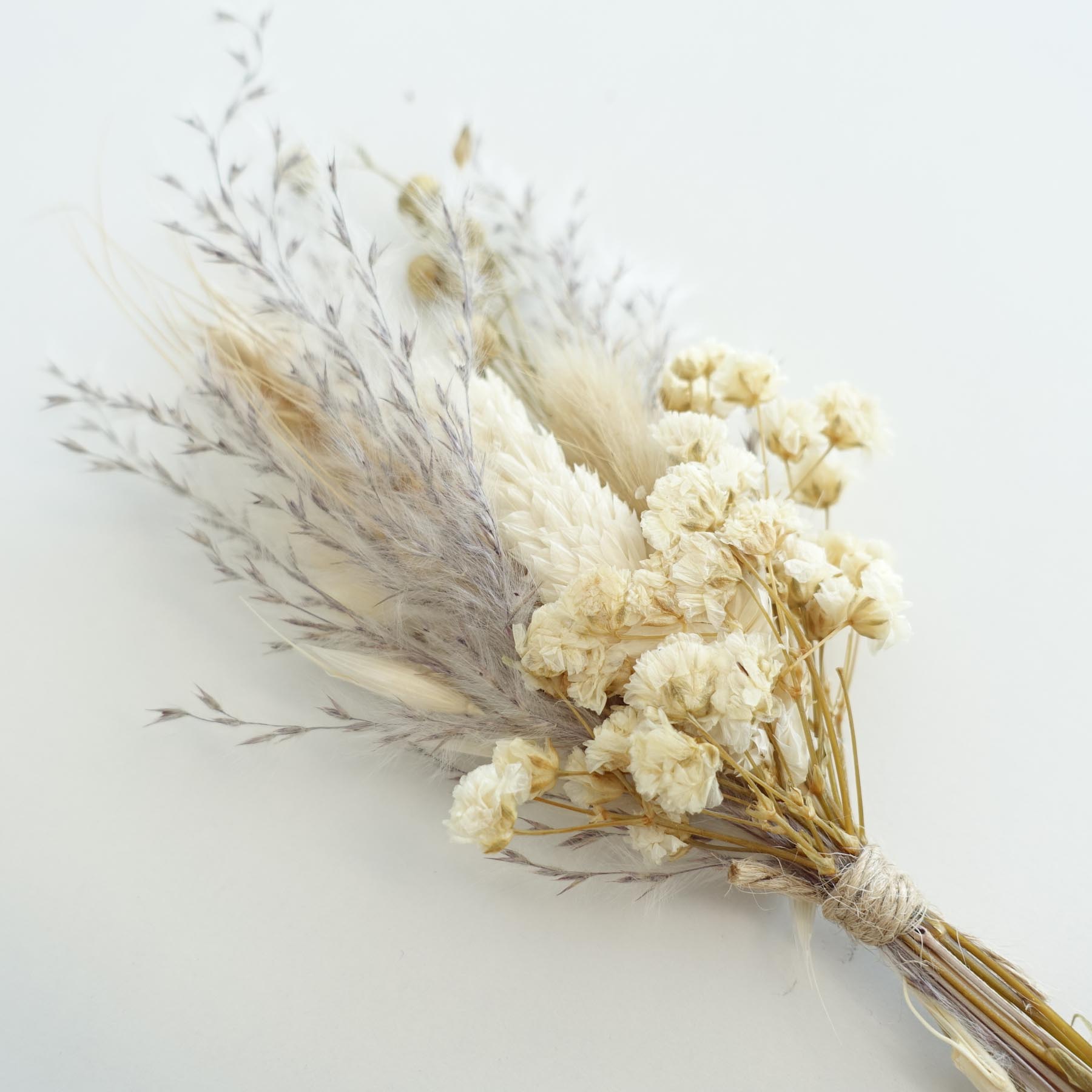 rustic natural vintage dried flower posy boutonniere wedding wax seal fiona ariva australia baby's breath