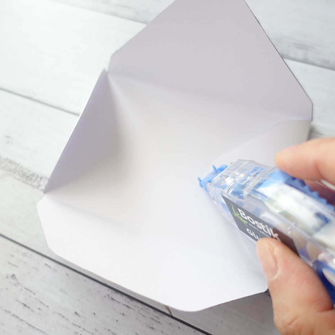 How to make an envelope with glue tape