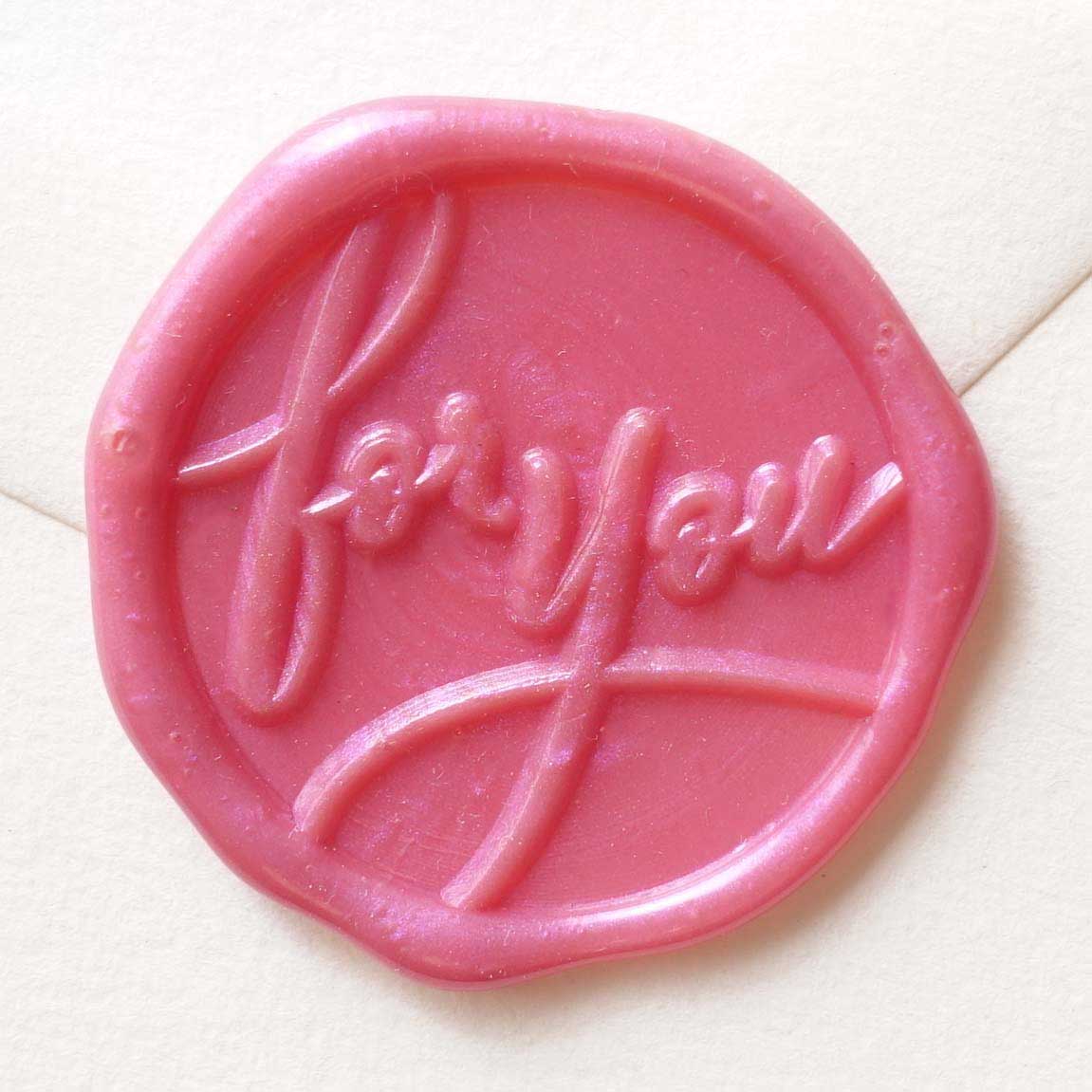For you simple calligraphy wax seal stamp australia fiona ariva