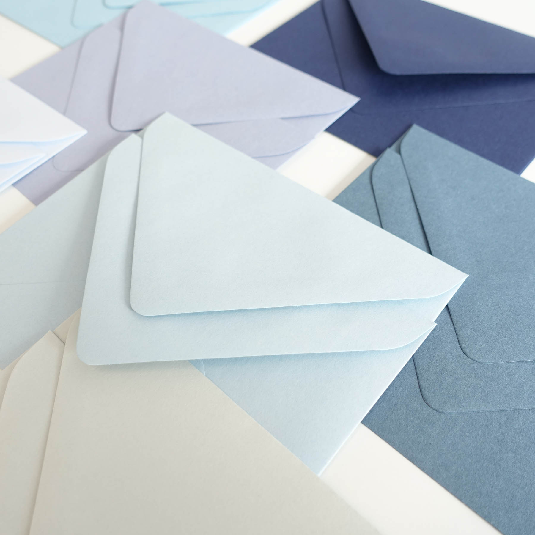 assorted blues and greys envelopes australia mixed fiona ariva