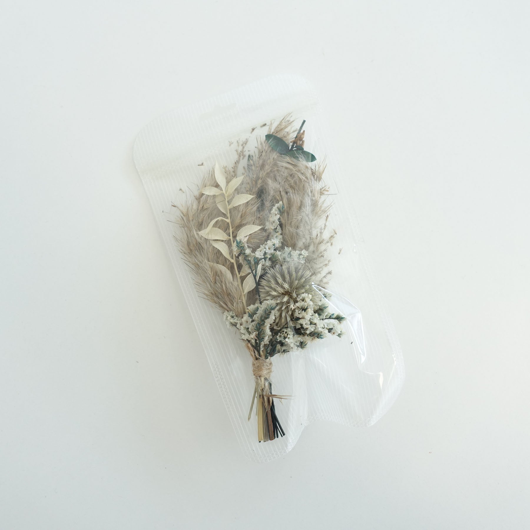 green dried flower posy boutonniere wedding wax seal fiona ariva australia thistle hydrangea