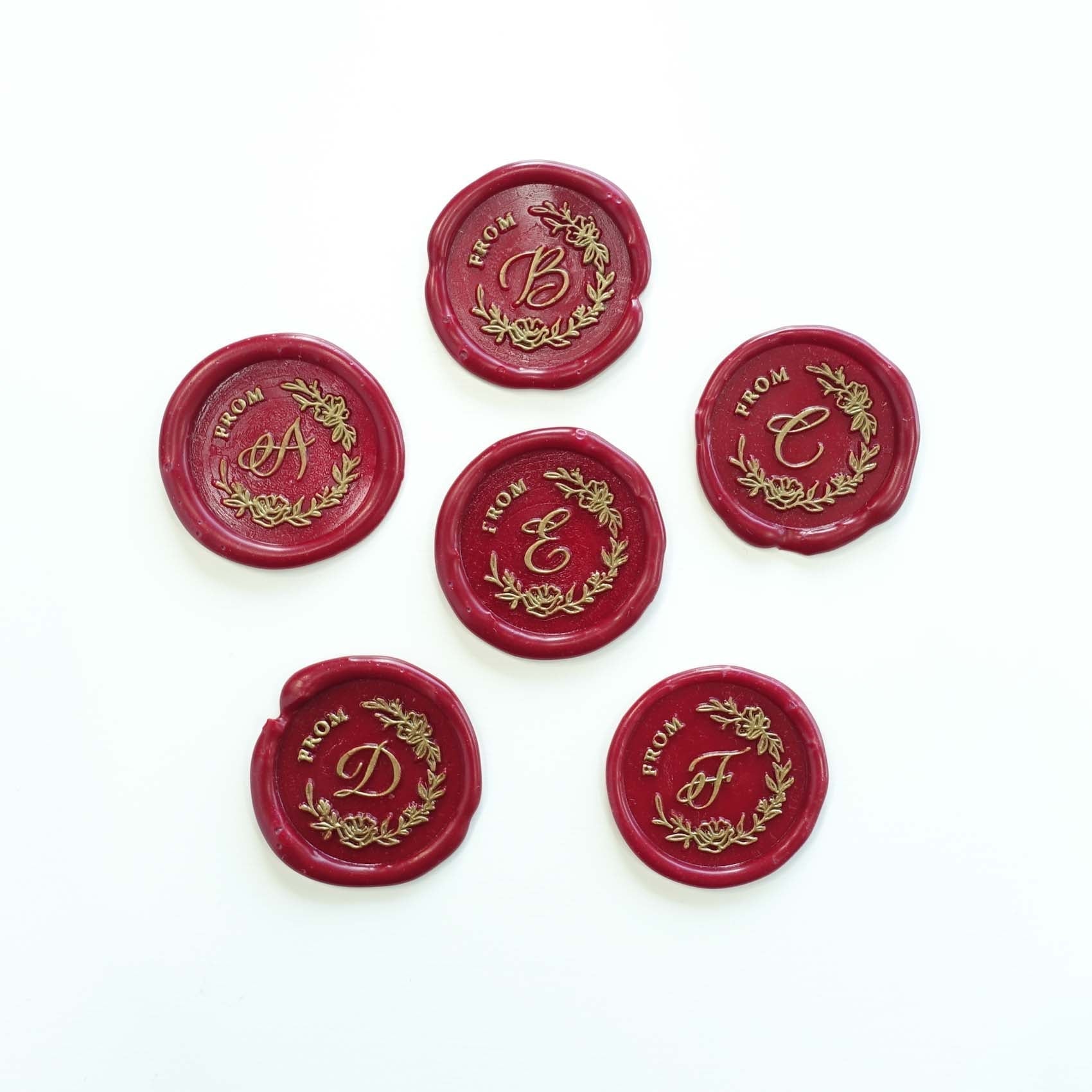From A to Z Alphabet Letters - Wax Sealing Kit