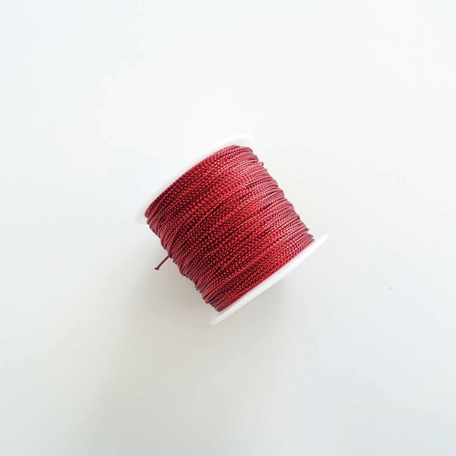 thin red metallic cord australia string twine